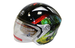 Открытый шлем V529 с аэрографией