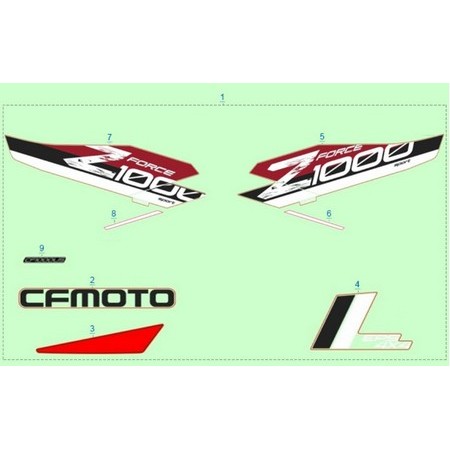 Запчасти для CFMOTO ZFORCE 1000 SPORT EPS