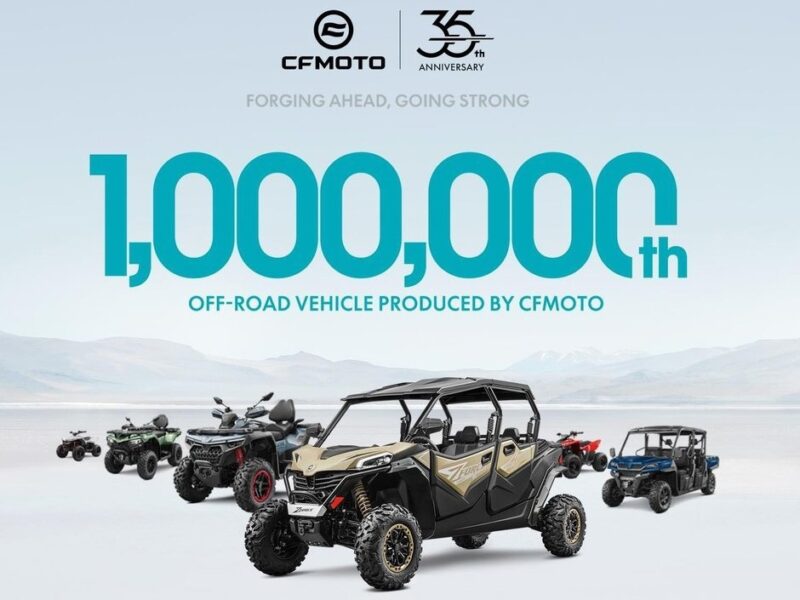 Компания CFMOTO выпустила 1 млн квадроциклов