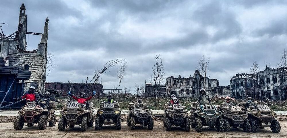 Команда ATVARMOR Club исследовала маршрут до кинопарка Москино