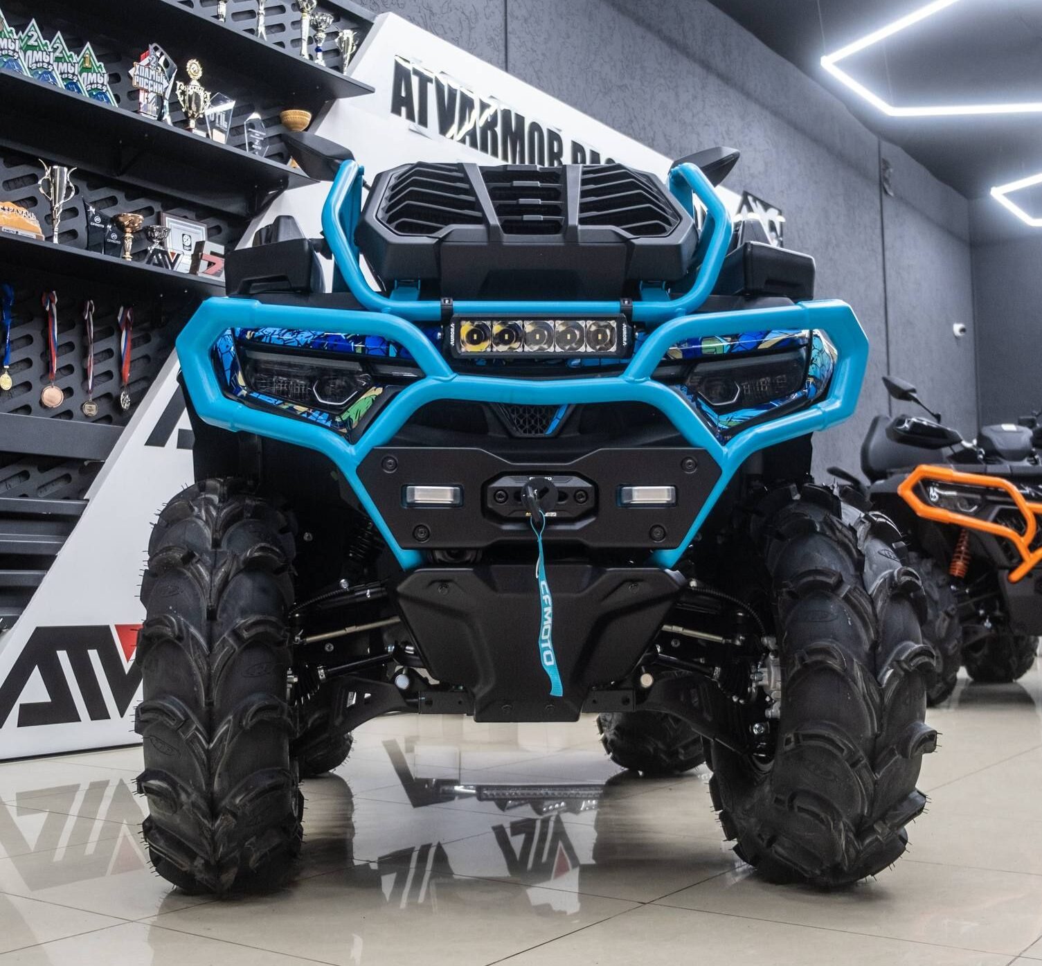 Представляем тюнинг-версию грязевого квадроцикла CFMOTO CFORCE 1000 MV