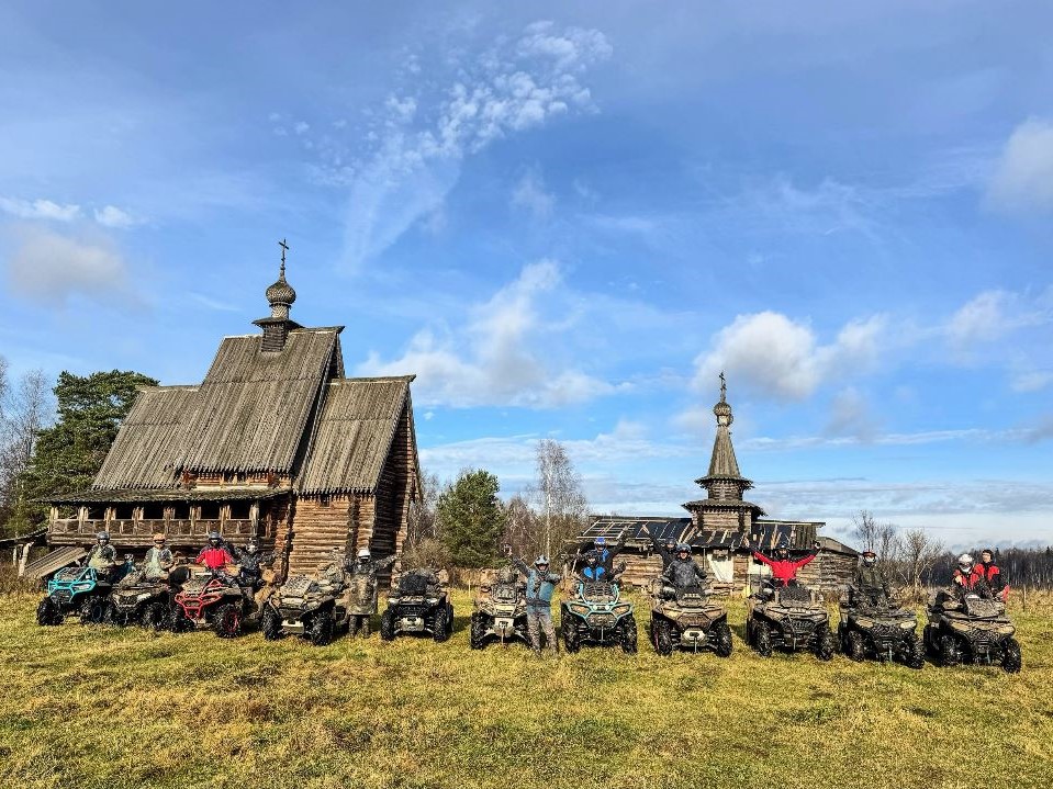 Команда ATVARMOR Club исследовала маршрут до кинопарка Москино